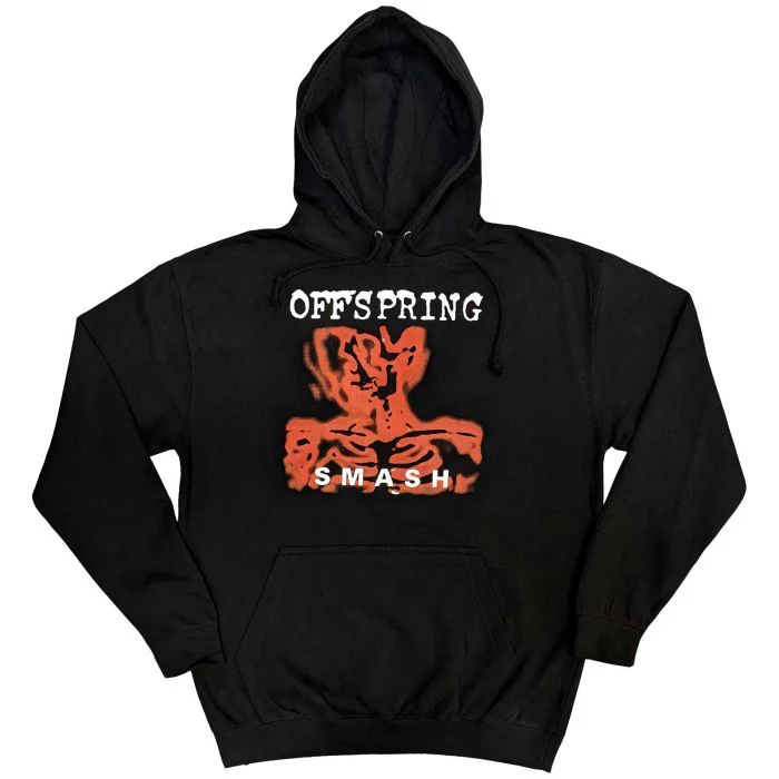 Offspring - Pullover Black Hoodie (Smash) - 100% Official Merchandise