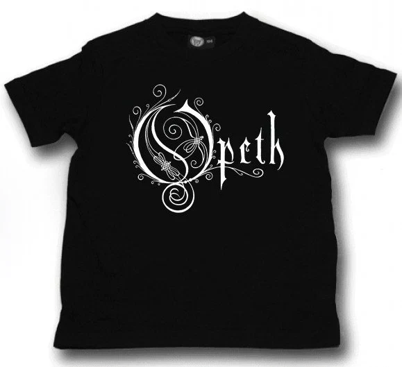 Opeth - Classic Logo Black Shirt - 100% Official Merchandise
