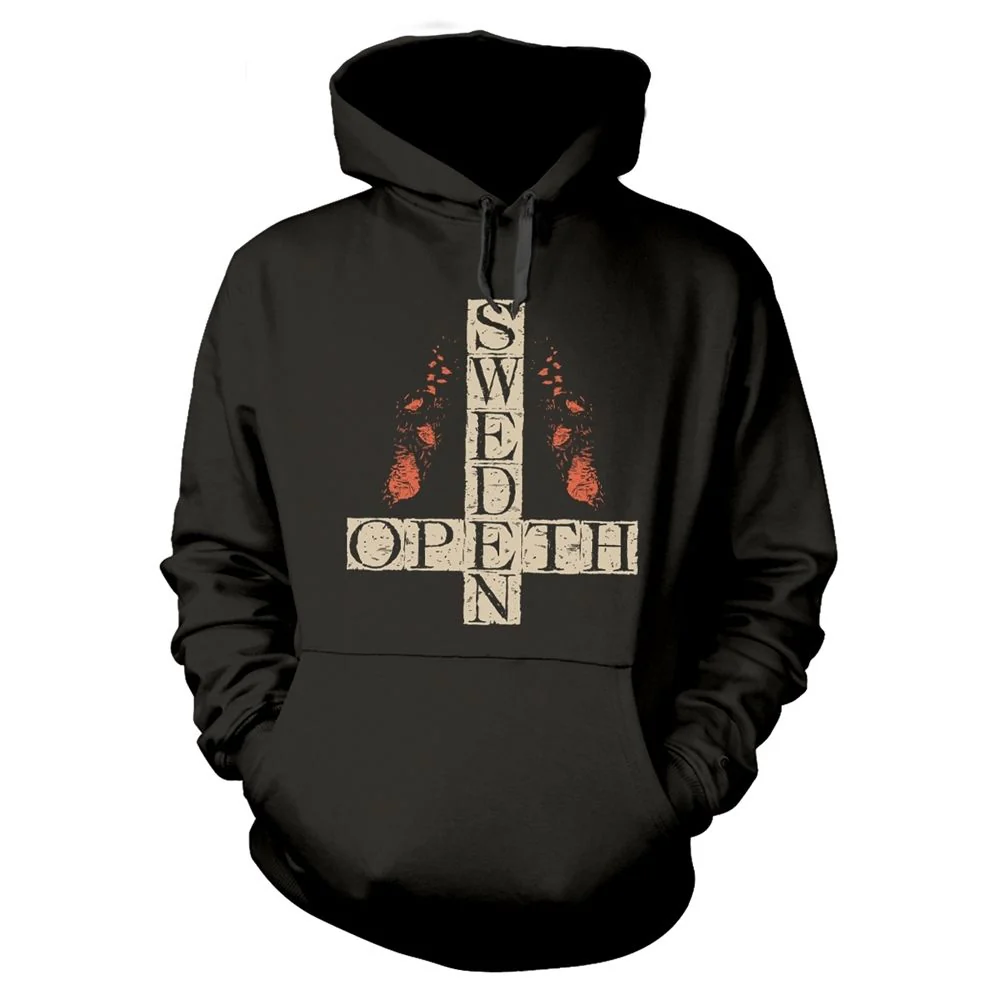 Opeth - Pullover Black Hoodie (Haxprocess) - 100% Official Merchandise