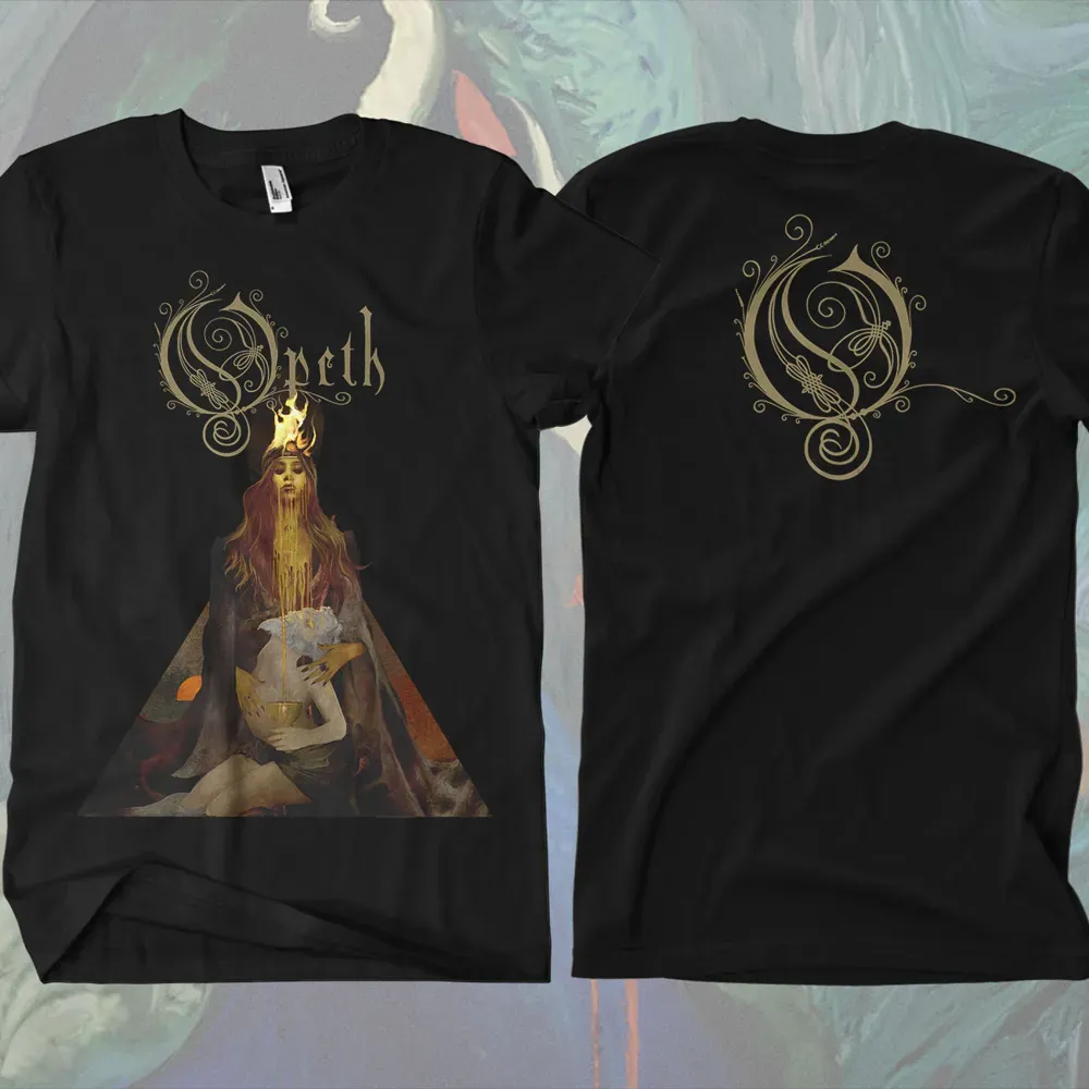 Opeth - Persephone Black Shirt - 100% Official Merchandise