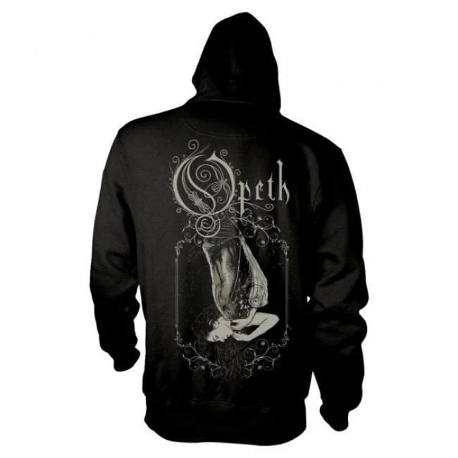 Opeth - Zip Black Hoodie (Chrysalis) - 100% Official Merchandise