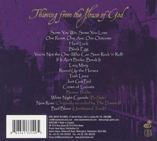 Orange Goblin - Thieving From The House Of God - CD - New - Image 2