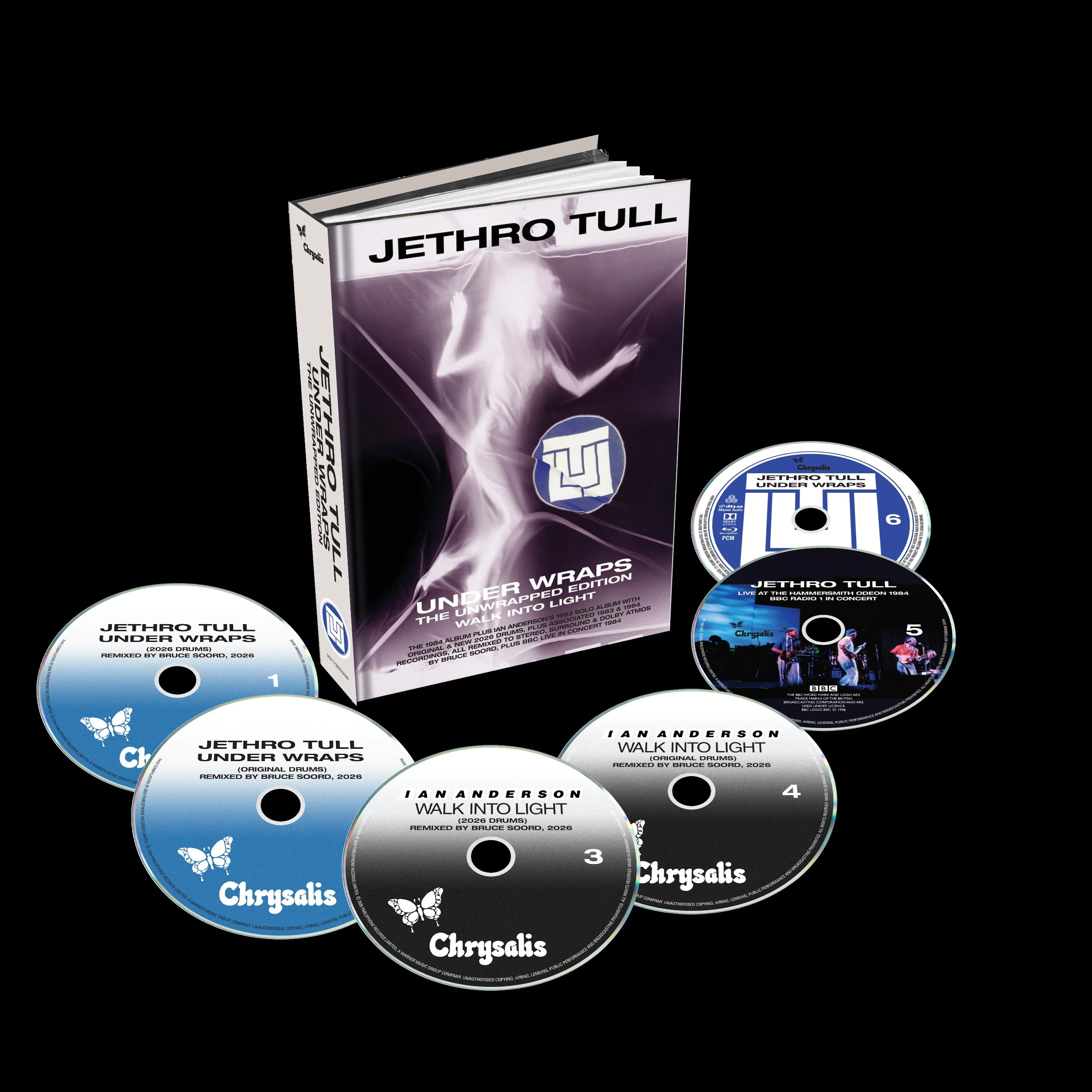 Jethro Tull - Under Wraps (5CD/1BR Unwrapped Edition) (RA/B/C) - CD - New