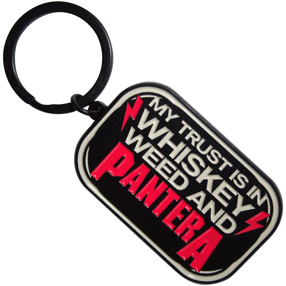 Pantera - Keyring (Whisky Weed And Pantera)