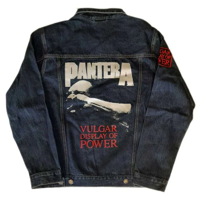 Pantera - Vulgar Display Of Power - Washed Denim Jacket - Image 3