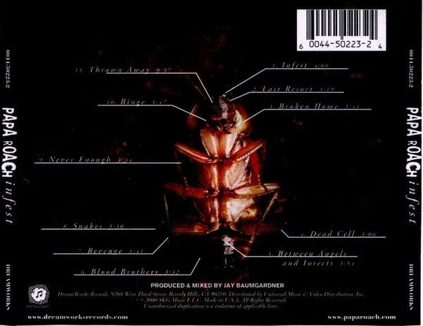 Papa Roach - Infest - CD - New - Image 2