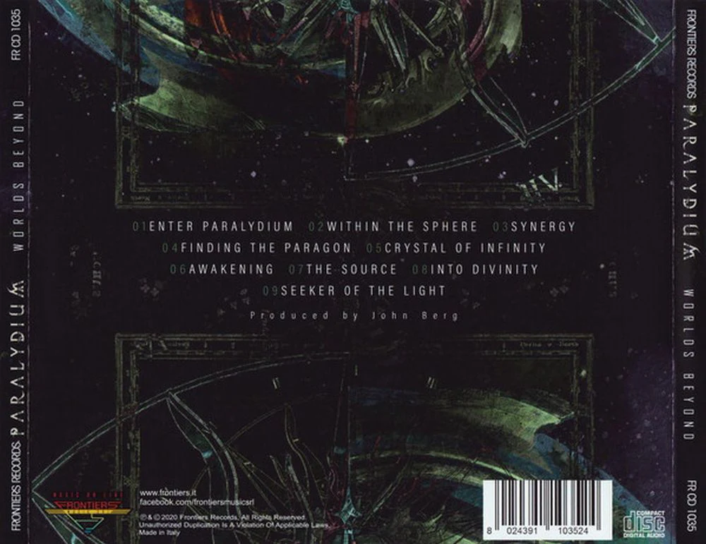 Paralydium - Worlds Beyond - CD - New - Image 2