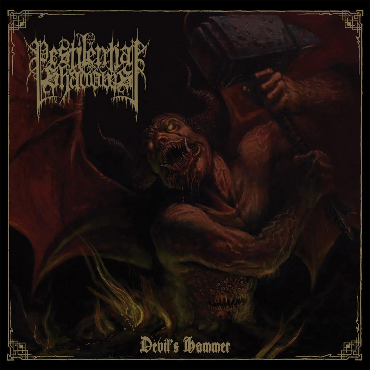 Pestilential Shadows - Devil's Hammer (Ltd. Ed. digipak - 500 copies) - CD - New