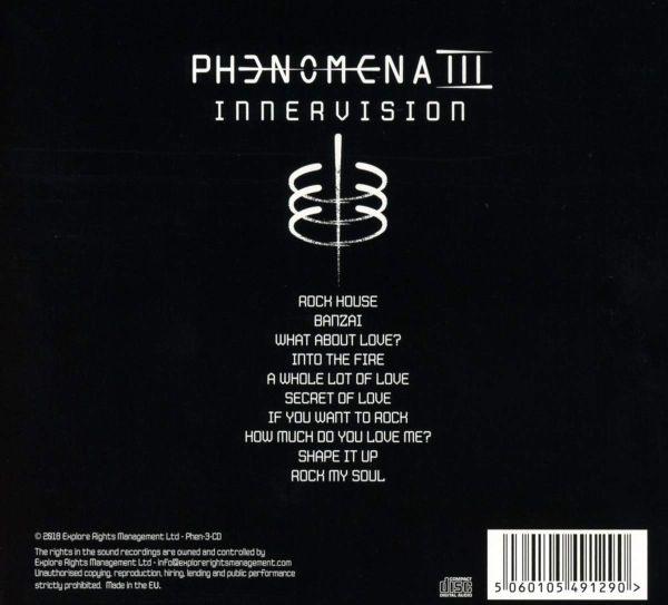Phenomena - Phenomena III - Innervision (2018 reissue) - CD - New - Image 2
