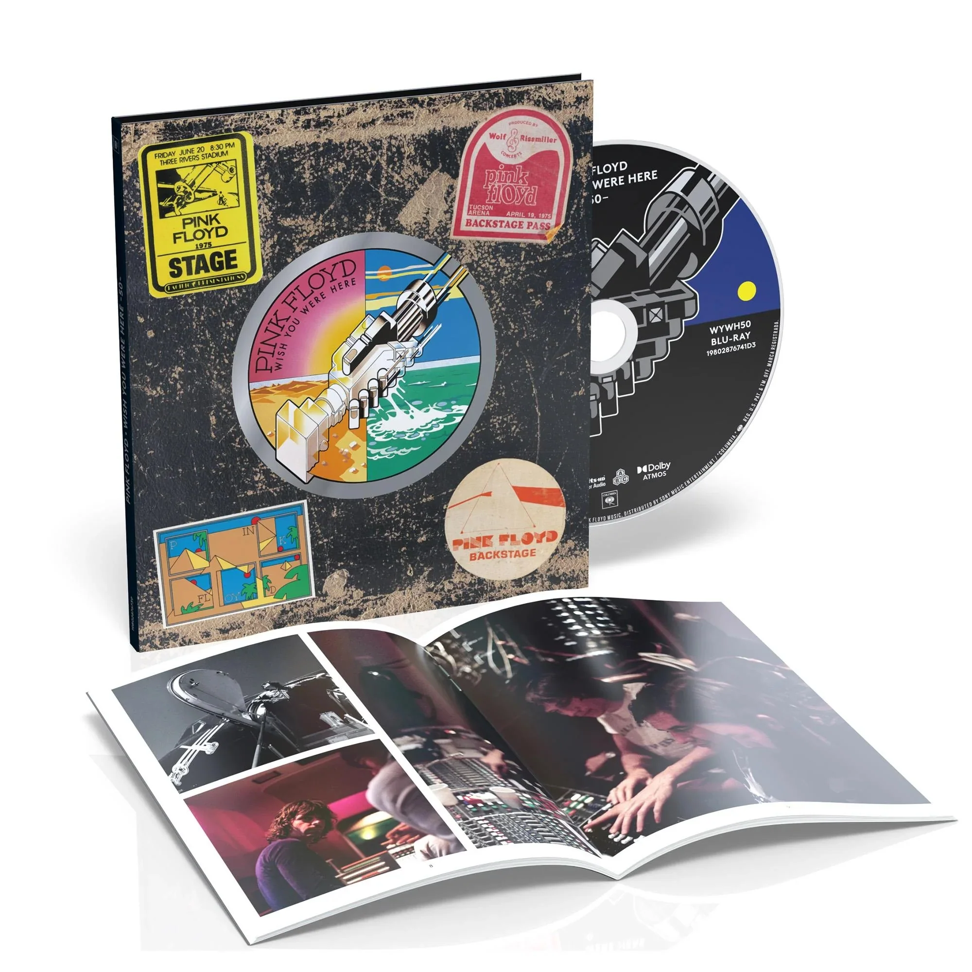 Pink Floyd - Wish You Were Here 50 (2025 50th Anniversary Ed. reissue) (RA/B/C) - Blu-Ray - Music