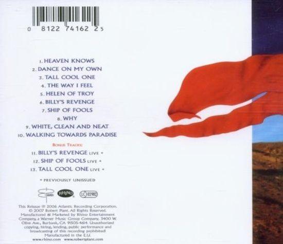 Plant, Robert - Now And Zen (2007 reissue w. 3 bonus tracks) - CD - New - Image 2