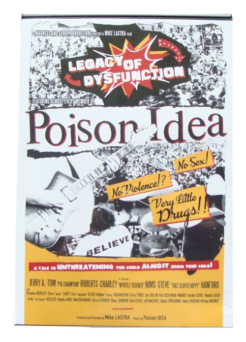 Poison Idea - Legacy Of Dysfunction (R0) - DVD - Music