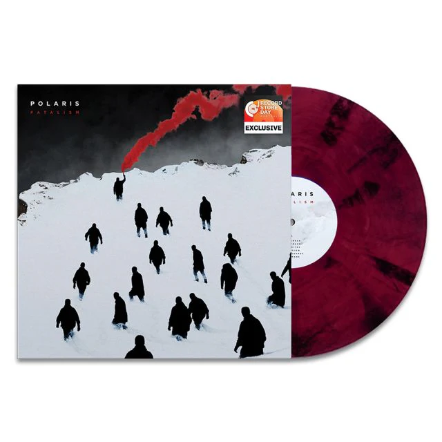 Polaris - Fatalism (2026 RSD Ltd. Ed. Utopia Exclusive Transparent Red Wine & Black Marble Vinyl) - Vinyl - New