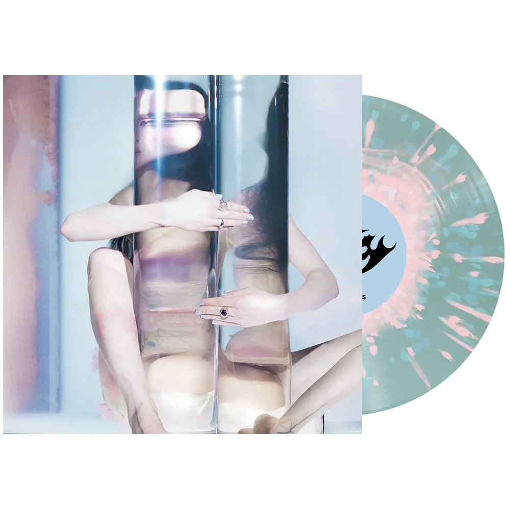 Poppy - Empty Hands (Pink in Ice Blue with Pink & Blue Splatter vinyl gatefold + SIGNED POSTER!) - Vinyl - New