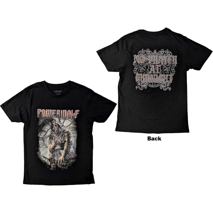 Powerwolf - No Prayer Black Shirt - 100% Official Merchandise