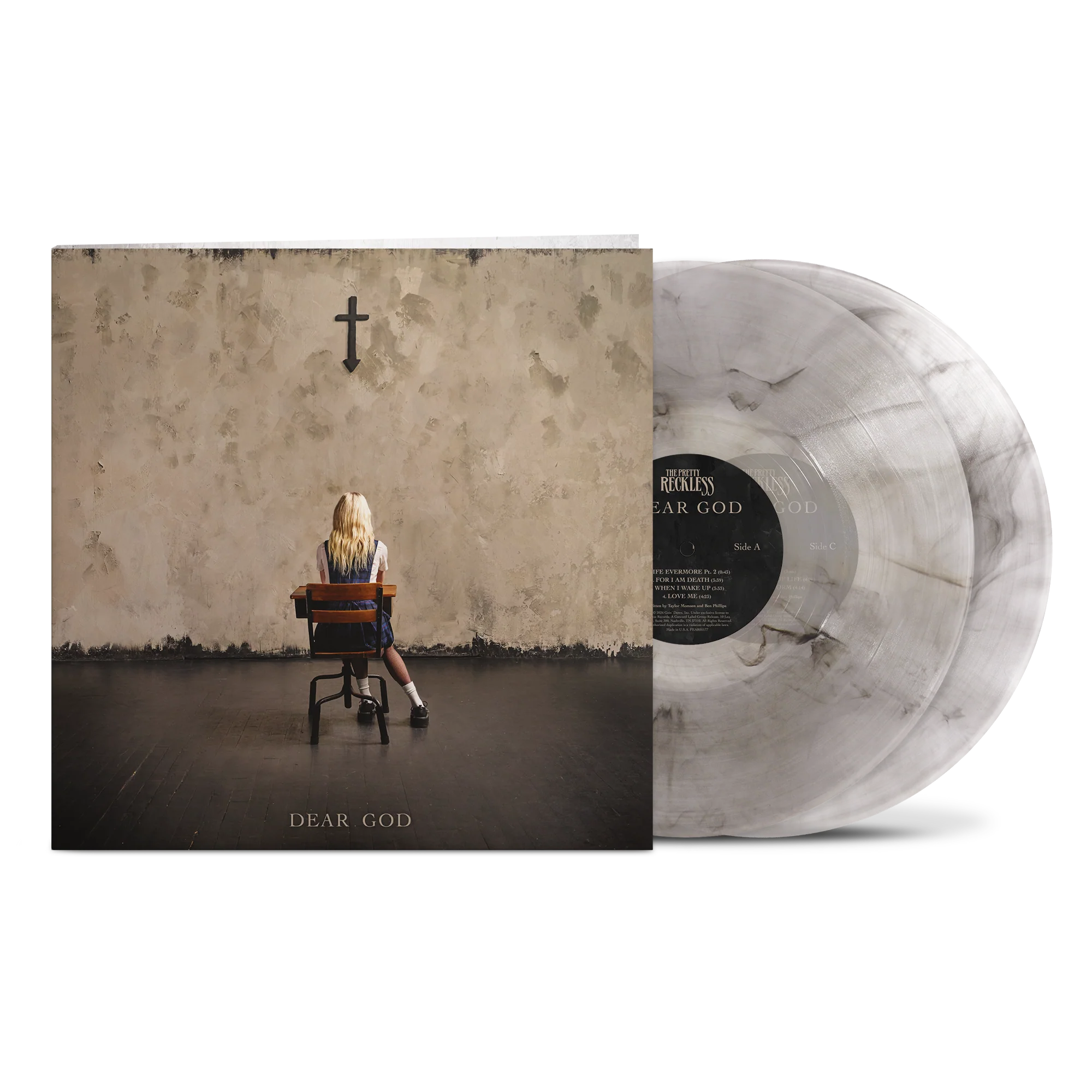 Pretty Reckless - Dear God (Utopia Exclusive Clear Smoke Vinyl) - Vinyl - New - PRE-ORDER