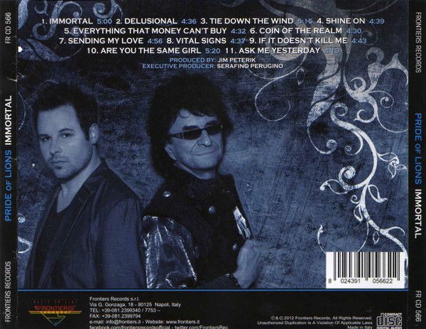 Pride Of Lions - Immortal - CD - New - Image 2