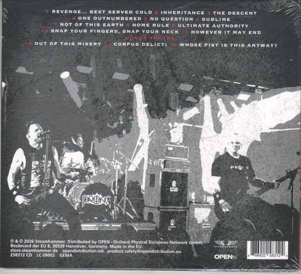 Prong - Live And Uncleansed - CD - New - Image 2