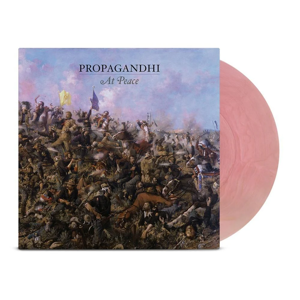 Propagandhi - At Peace (Ltd. Ed. Translucent Pink Glass vinyl) - Vinyl - New
