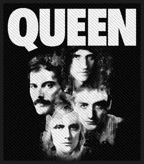 Queen - Faces (100mm x 85mm) Sew-On Patch