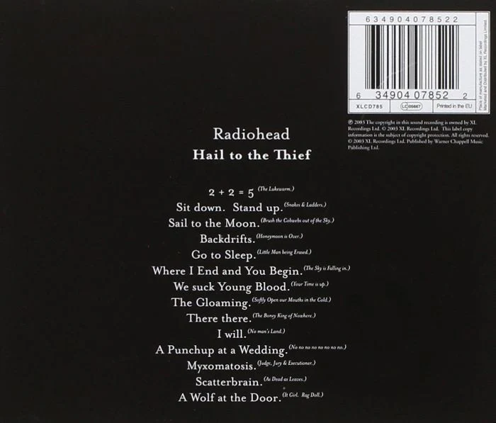 Radiohead - Hail To The Thief - CD - New - Image 2