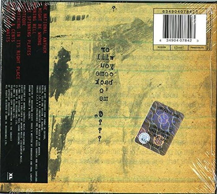 Radiohead - I Might Be Wrong: Live Recordings (2016 reissue) - CD - New - Image 2