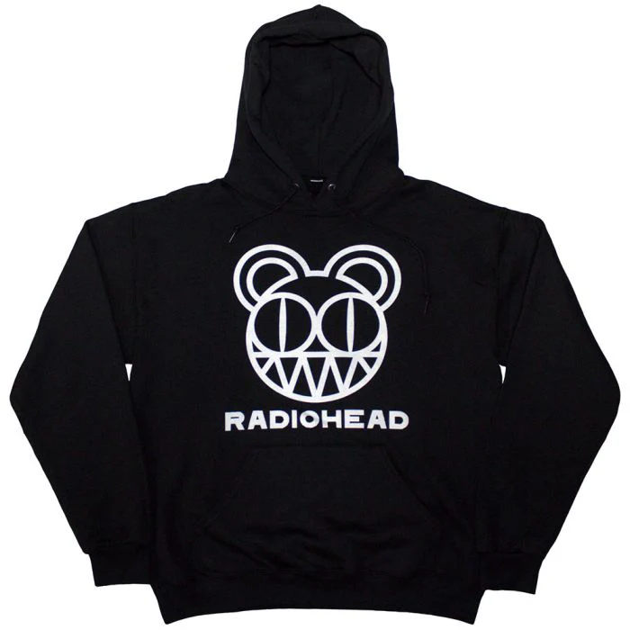 Radiohead - Pullover Hoodie (Bearhead Logo) - 100% Official Merchandise