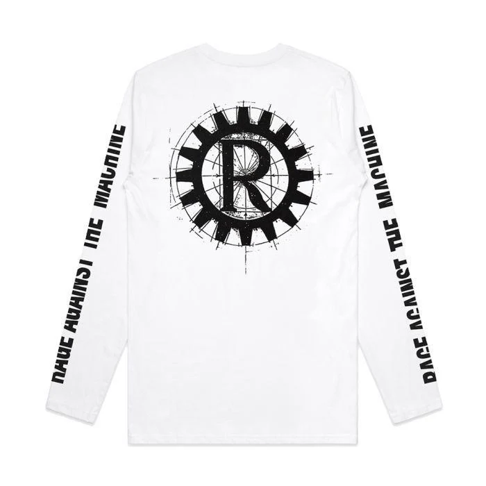 Rage Against The Machine - Nuns And Guns White Long Sleeve Shirt - 100% Official Merchandise - Image 2