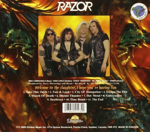 Razor - Executioner's Song - CD - New - Image 2