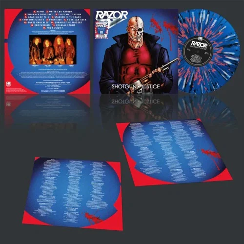 Razor - Shotgun Justice (2026 Splatter Vinyl Reissue) - Vinyl - New