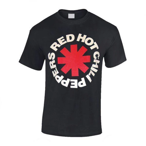 Red Hot Chili Peppers - Asterisk Black Shirt - 100% Official Merchandise