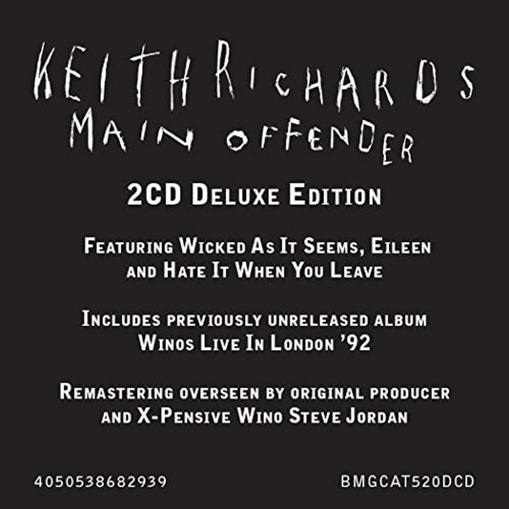Richards, Keith - Main Offender (2022 Deluxe Ed. 2CD remastered mediabook reissue) - CD - New - Image 3