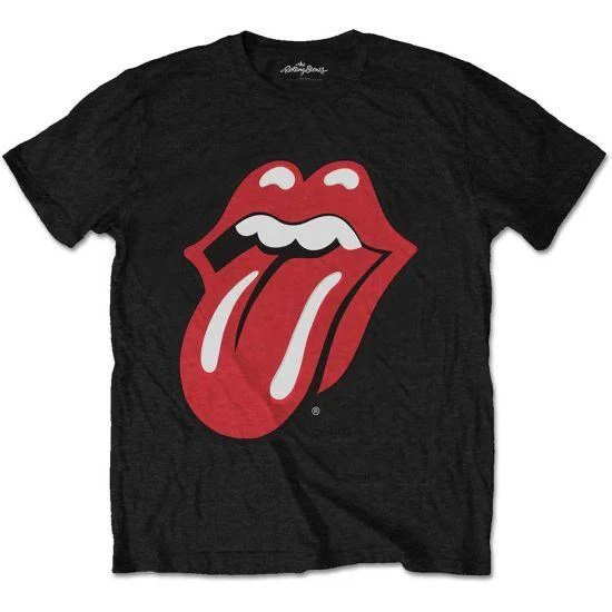 Rolling Stones - Classic Tongue Toddler and Youth Black Shirt - 100% Official Merchandise