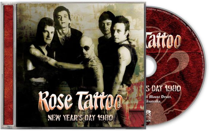 Rose Tattoo - New Year's Day 1980 - CD - New