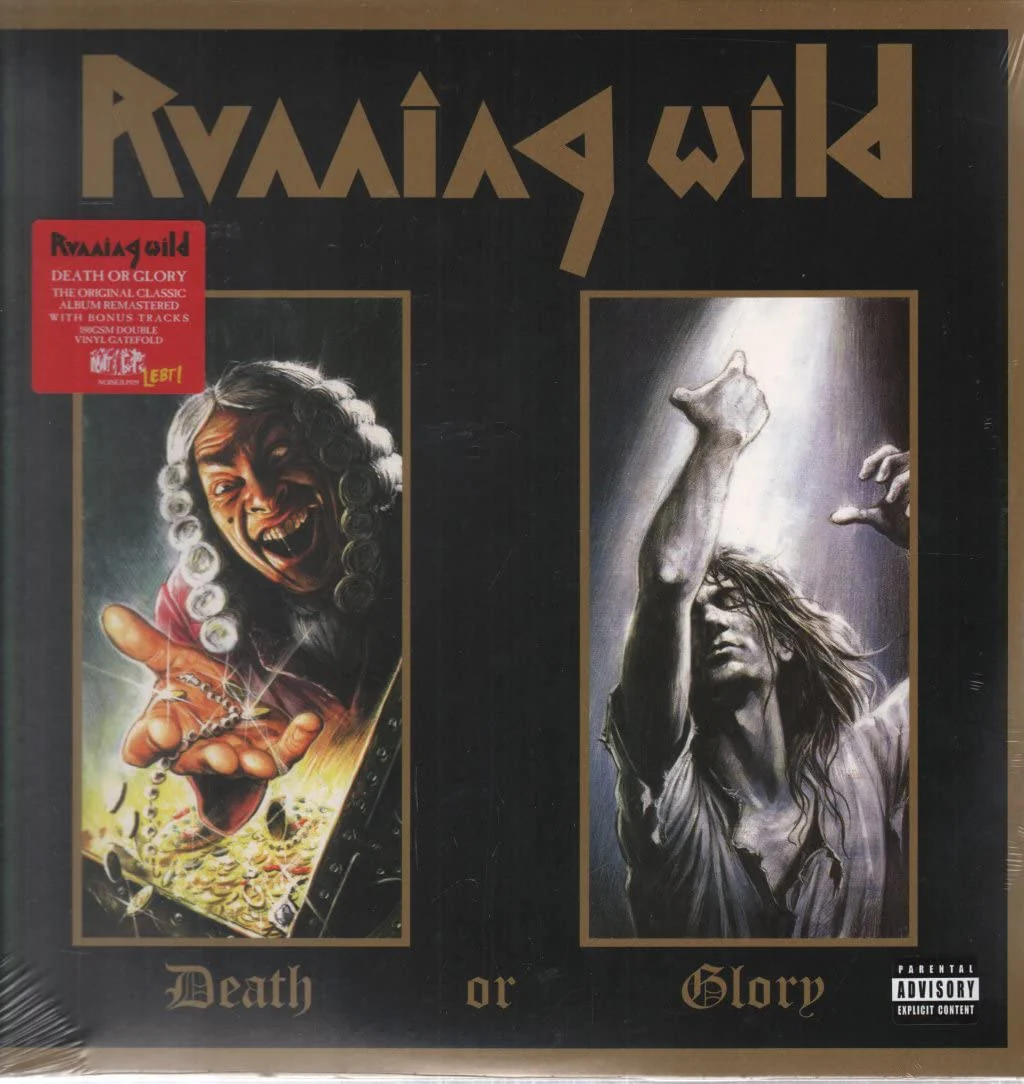 Running Wild - Death Or Glory (2017 180g 2LP gatefold reissue with bonus tracks) - Vinyl - New