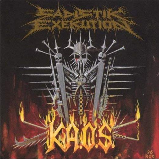 Sadistik Exekution - KAOS (Ltd. Ed. 2022 Orange Crush vinyl gatefold reissue) - Vinyl - New