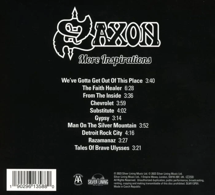 Saxon - More Inspirations - CD - New - Image 2
