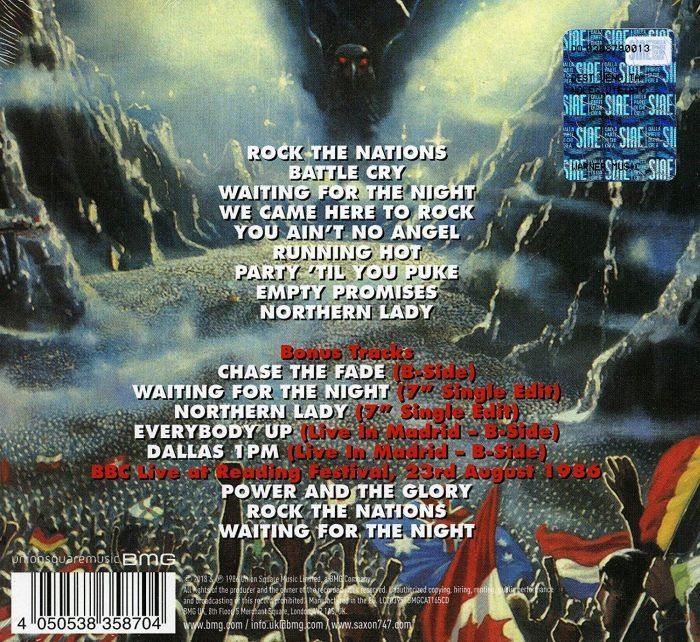 Saxon - Rock The Nations (2018 Mediabook reissue w. 8 bonus tracks) - CD - New - Image 2