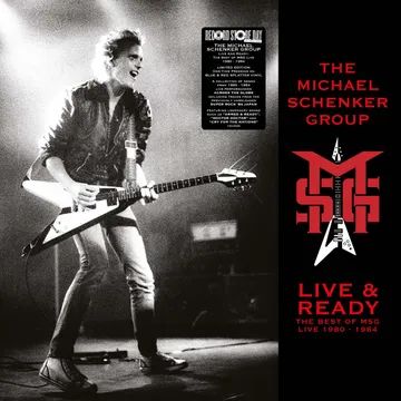Schenker, Michael Group - Live & Ready: The Best Of MSG Live: 1980-1984 (2026 RSD Blue & Red Splatter Vinyl) - Vinyl - New