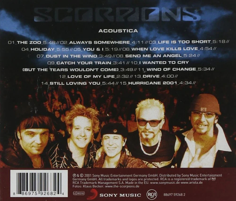 Scorpions - Acoustica - CD - New - Image 2