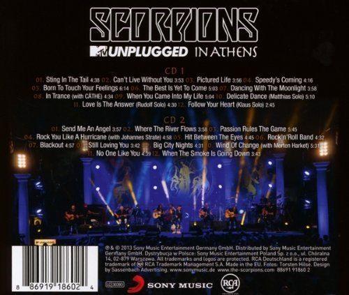 Scorpions - MTV Unplugged In Athens (2CD) - CD - New - Image 2