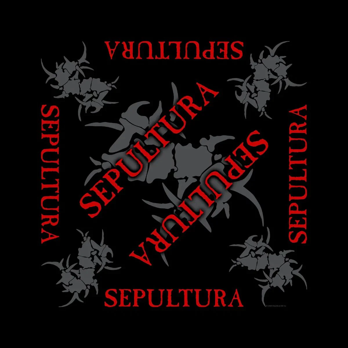 Sepultura - Bandana - Logo (540mm x 520mm)