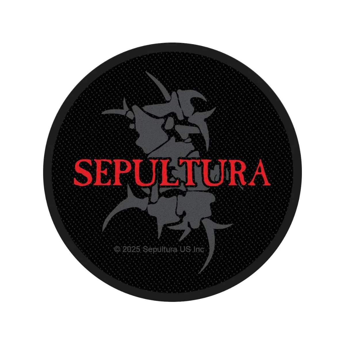 Sepultura - Logo & Tribal S (95mm) Sew-On Patch