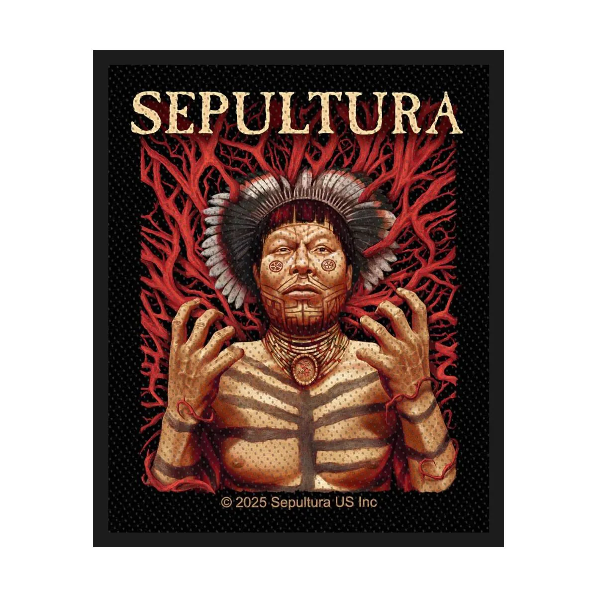Sepultura - Roots (80mm x 100mm) Sew-On Patch