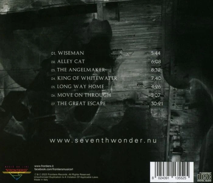Seventh Wonder - Great Escape, The (2023 reissue) - CD - New - Image 2