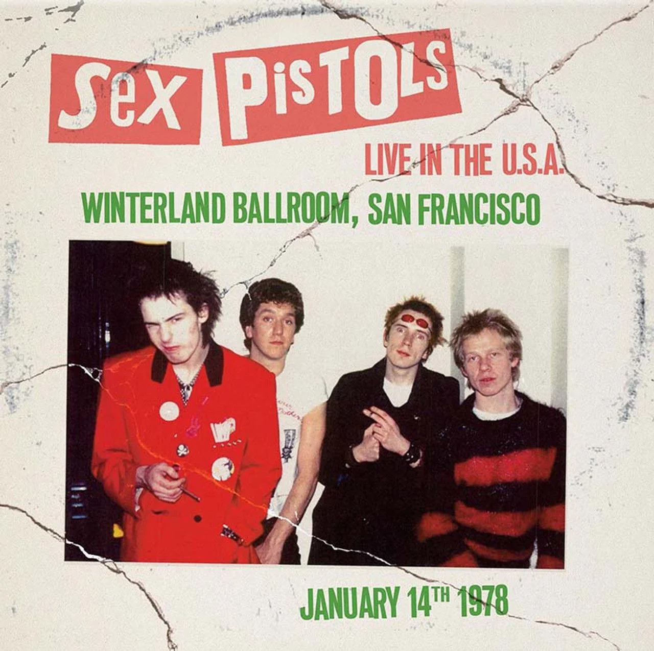 Sex Pistols - Live In The U.S.A., Winterland Ballroom, San Francisco, January 14th 1978 (Ltd. Ed. Blue vinyl) - Vinyl - New