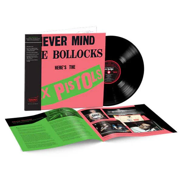 Sex Pistols - Never Mind The Bollocks (Ltd. Ed. 2025 180g remastered gatefold reissue - numbered ed. of 5000) - Vinyl - New