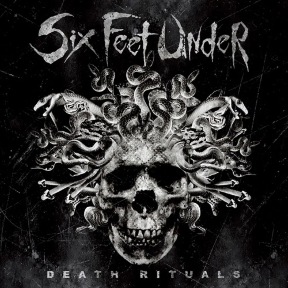 Six Feet Under - Death Rituals (Ltd. Ed. 2022 Clear/Black Splatter vinyl gatefold reissue) - Vinyl - New