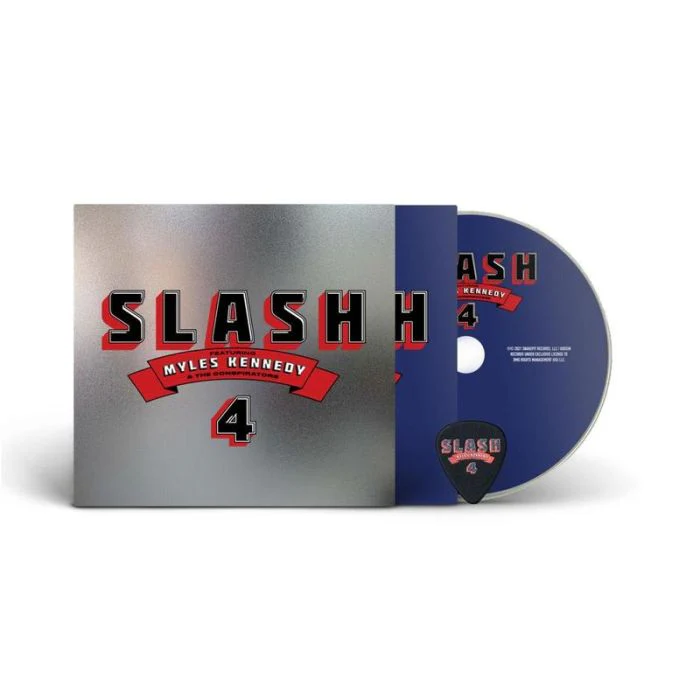 Slash feat. Myles Kennedy And The Conspirators - 4 (with random coloured inner sleeve & guitar pick) - CD - New - Image 2