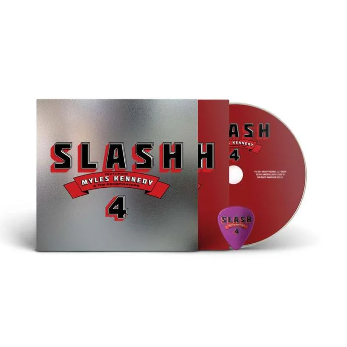 Slash feat. Myles Kennedy And The Conspirators - 4 (with random coloured inner sleeve & guitar pick) - CD - New - Image 4